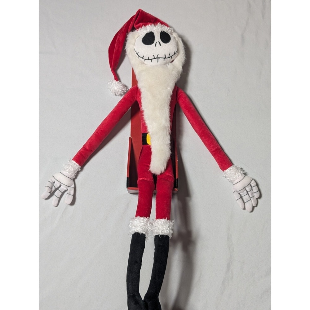 SANTA JAKE SKELLINGTON THE NIGHTMARE BEFORE CHRISTMAS Poseable Jack NEW‎